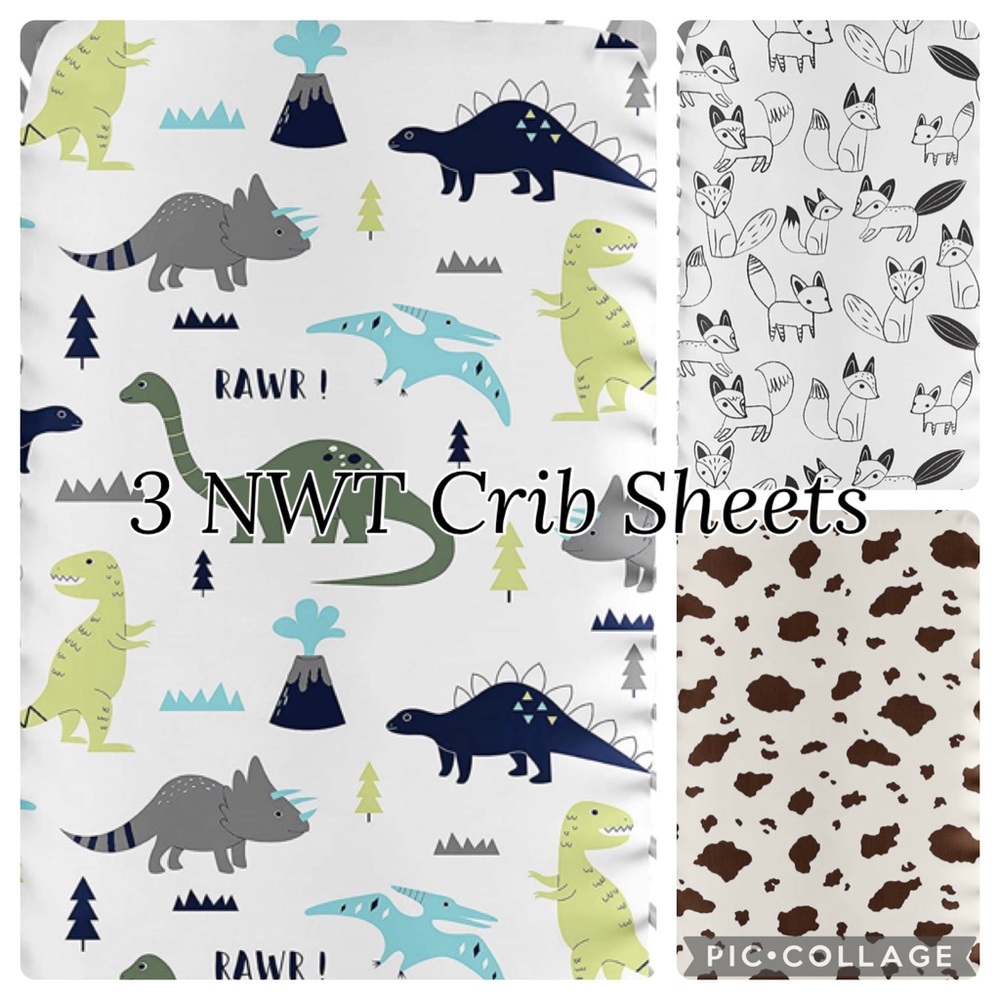 Boys Crib sheet bundle